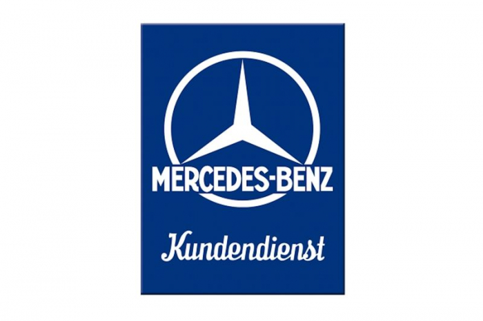 Magnet "Mercedes Benz Kundendienst"